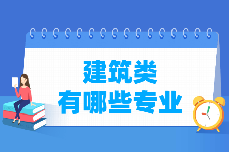 建筑包括哪些专业-建筑类专业名单一览表