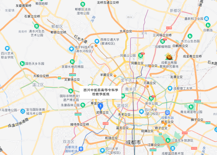 四川中医药高等专科学校地址在哪里