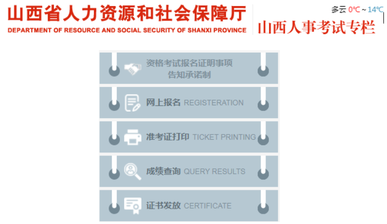 山西省人力资源和社会保障厅-山西人事考试专栏